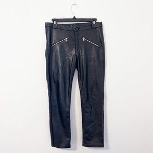 H&M Divided Faux Leather Pants